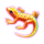 action boost amber island lizard symbol icon