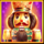 action boost christmas king symbol icon