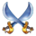 action boost treasure trove swords symbol icon