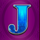 adorned peacock j symbol icon