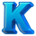 advance to gold k symbol icon