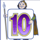 adventures in wonderland 10 symbol icon