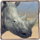 africa goes wild rhino symbol icon