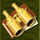 africa gold binoculars symbol icon