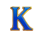 african coins hold and spin k symbol icon