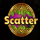 african drum scatter symbol icon