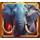 african gems elephant symbol icon