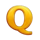 african gems q symbol icon