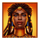 african spirit sticky wilds wizard symbol icon