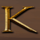 age of the gods god of storms k letter symbol icon