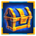 aladdin and the magic carpet chest symbol icon