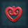alice in adventureland heart symbol icon