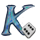 alice in wonderland dice symbol 6 icon