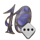 alice in wonderland dice symbol 9 icon