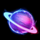 alien wins planet symbol icon