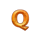 all my gold q symbol icon