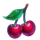 all star fruits cherry symbol icon