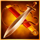 almighty sparta sword symbol icon