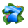 aloha juicy 7s 7 blue symbol icon