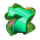 aloha juicy 7s 7 green symbol icon