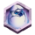 alpha eagle hatchling symbol icon