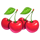 always fruits 27 classic series cherry symbol icon