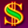 amatic industries lucky little devil dollar symbol icon
