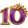 amazing cash dragonfire 10 symbol icon