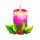 amazing link christmas candle symbol icon