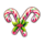 amazing link christmas candy cane symbol icon