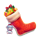 amazing link christmas sock symbol icon