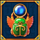 amon ras relic scarab symbol icon