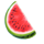 angry tiki doublemax watermelon slice symbol icon