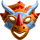 animal quest rhino mask symbol icon
