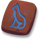 anubis moon blue rune symbol icon