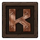 anvil and ore k symbol icon