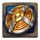 anvil and ore shield symbol icon