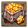 anvil and ore treasure symbol icon