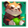 apple crush red panda symbol icon
