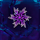 arctic valor purple flower symbol icon