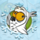 arctic wild white owl symbol icon