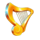 area link luck harp symbol icon