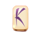 asian fortune k symbol icon