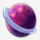 astral spin saturn symbol icon