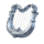 athenas treasure harp symbol icon