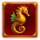 atlantis coins hold and win seahorse symbol icon