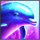 atlantis multiways dolphin symbol icon