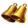 atomic coins running wins bells symbol icon