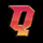 auspicious fortune god q symbol icon
