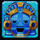 aztec adventure powerpoints blue symbol icon